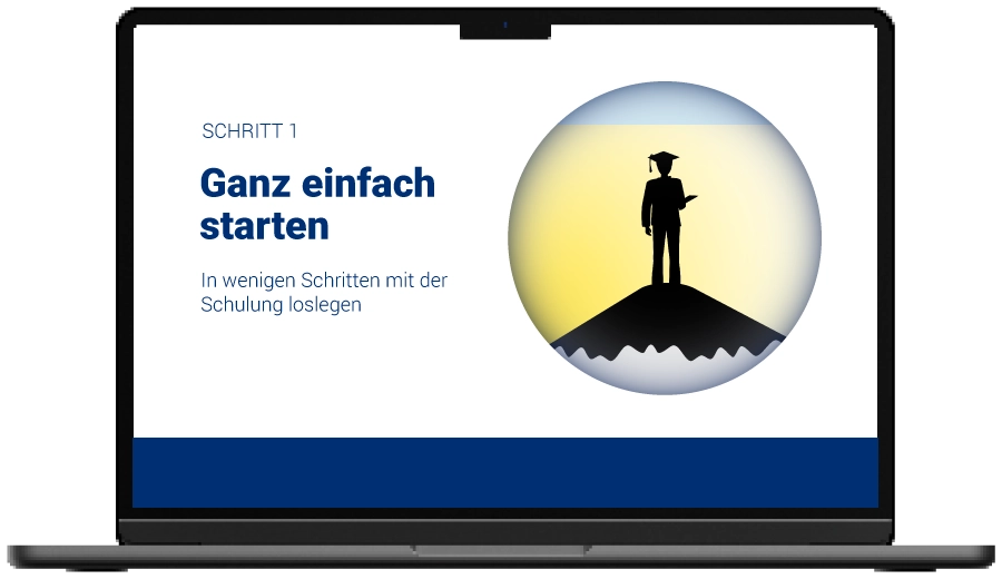 Fern-Schulung Schritt 1